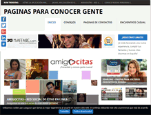 Tablet Screenshot of paginasparaconocergente.net